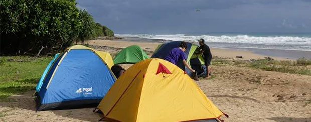 ujung kulon camping tour
